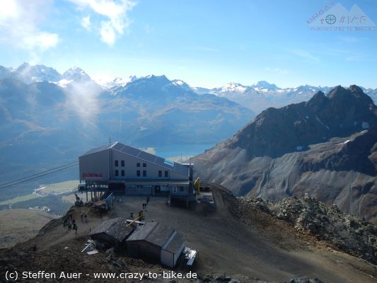 St. Moritz-Wochenende mit dem DAV: Piz Nair Trailtour